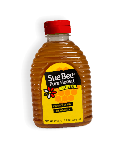 Sue Bee Pro Recipe Tip: For every 1 cup of sugar, substitute 1/2 to 2/3 cup honey.