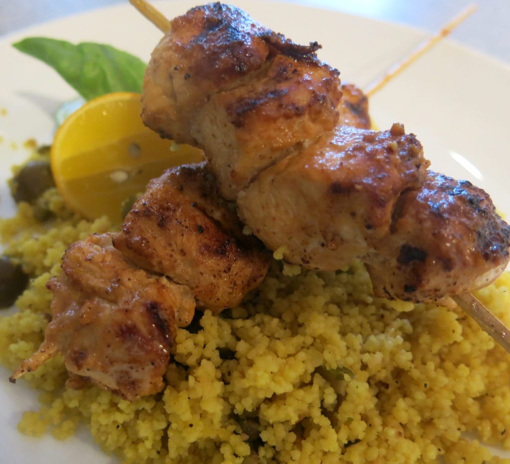 Honey & Almond Butter Sauced Chicken Kabobs - Sioux Honey Association Co-Op