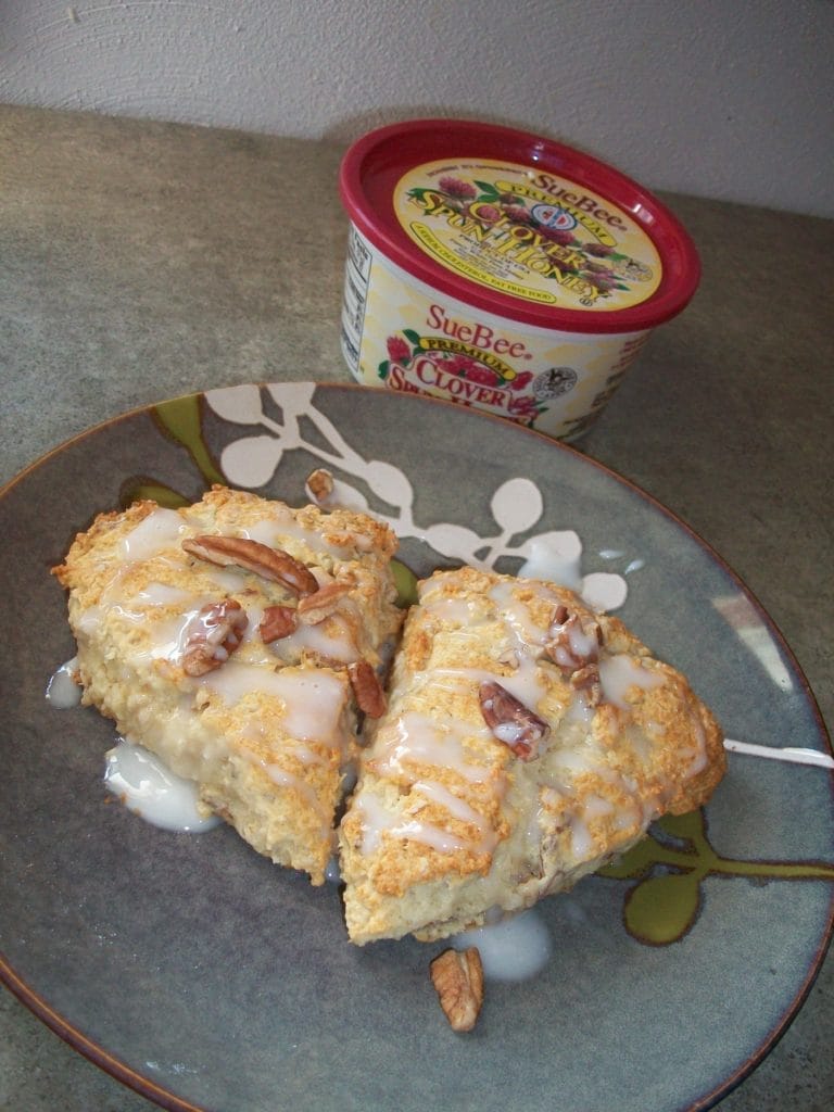Honey Nut Scones - Sioux Honey Association Co-Op