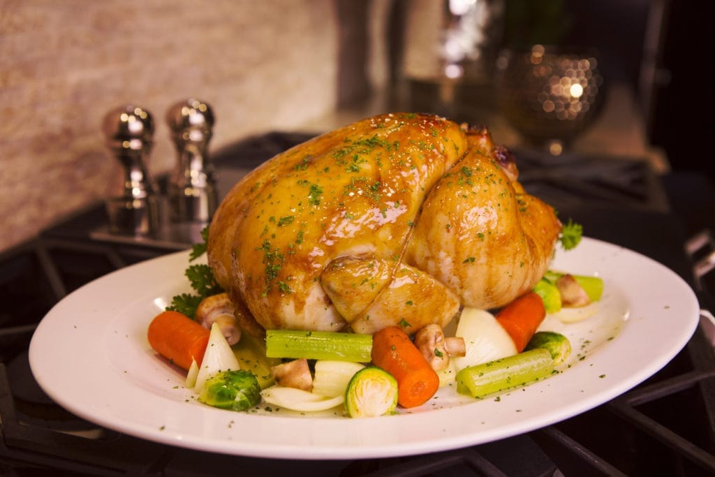 Honey and Parsley Roasted Chicken - Sioux Honey Association Co-Op