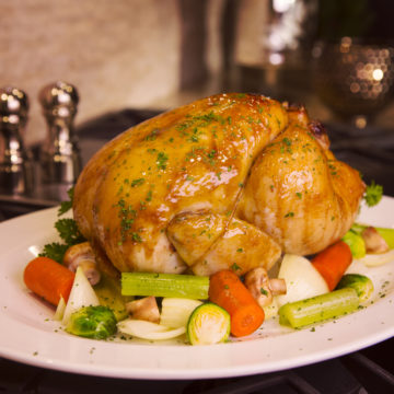 Honey and Parsley Roasted Chicken