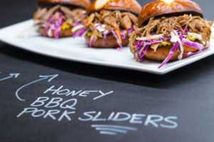 Honey BBQ Pork Sliders