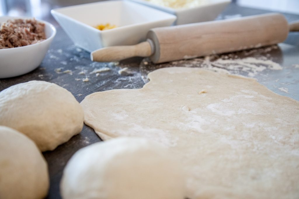 Photo of honey pizza dough