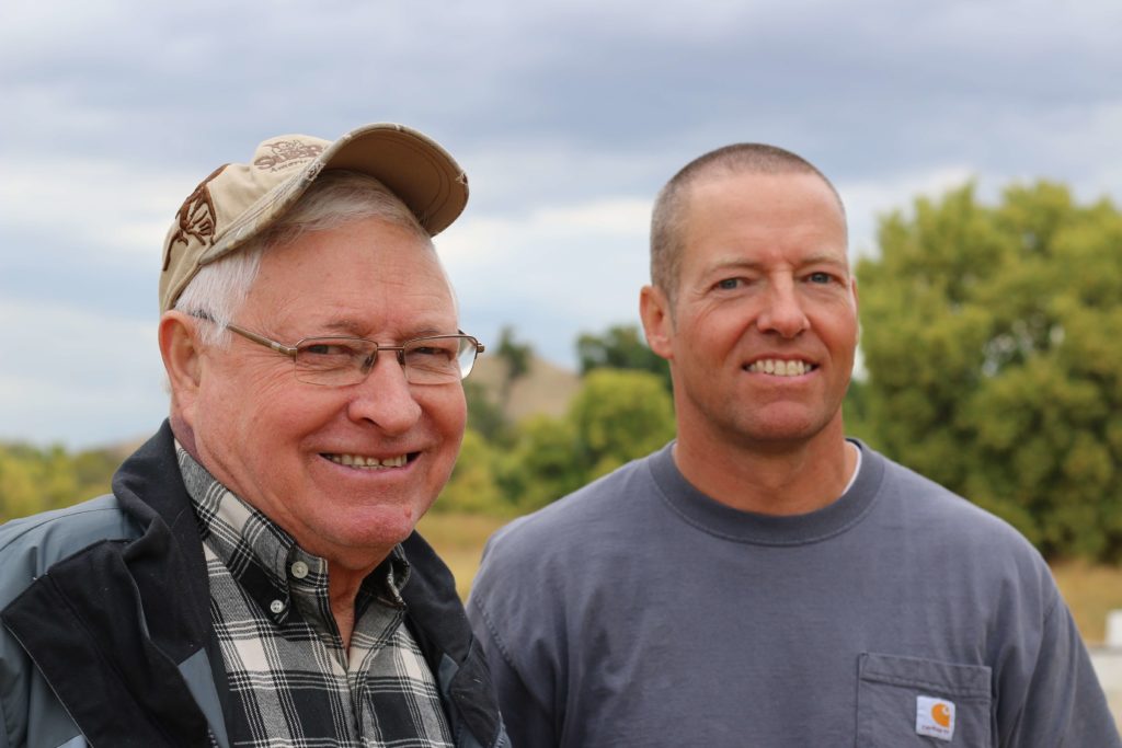Photo of Sioux Honey beekeepers Bob and Michael Newswander.