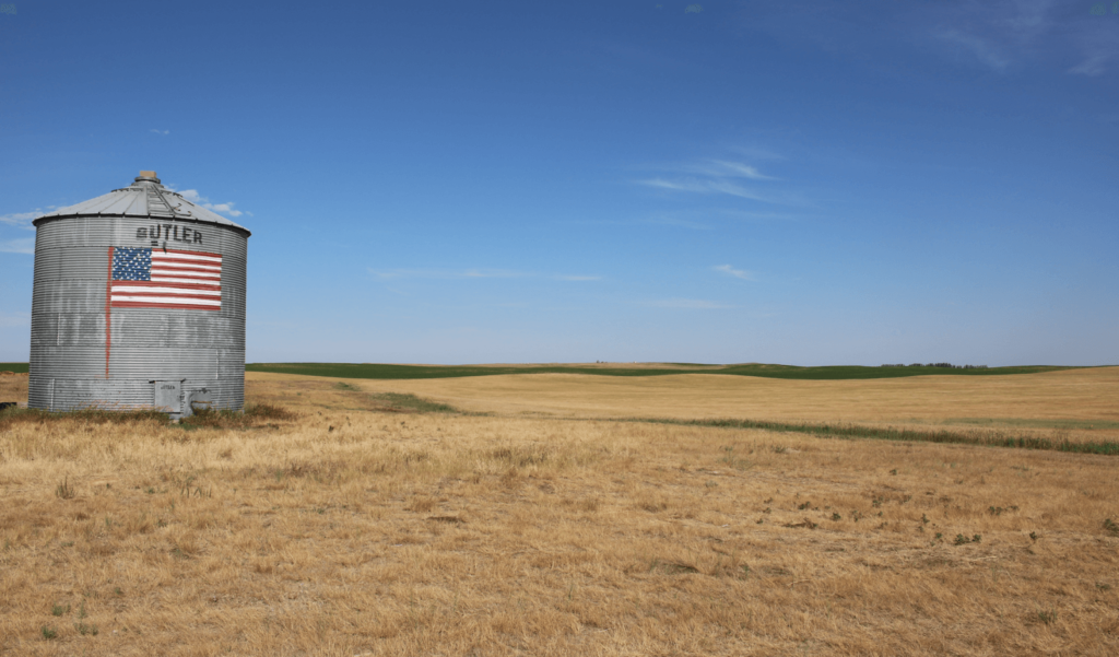 Photo of North Dakota prairie. 