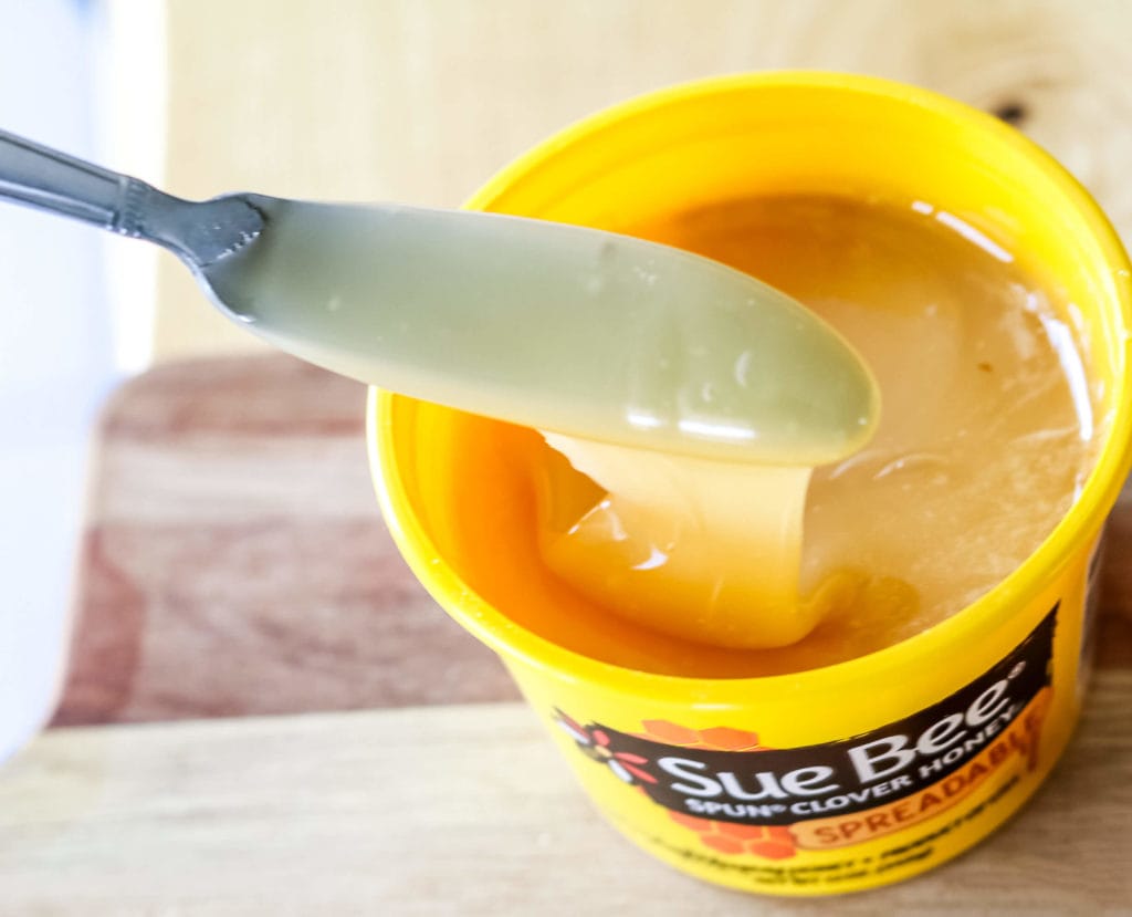 Photo of SUE BEE® SPUN® honey.