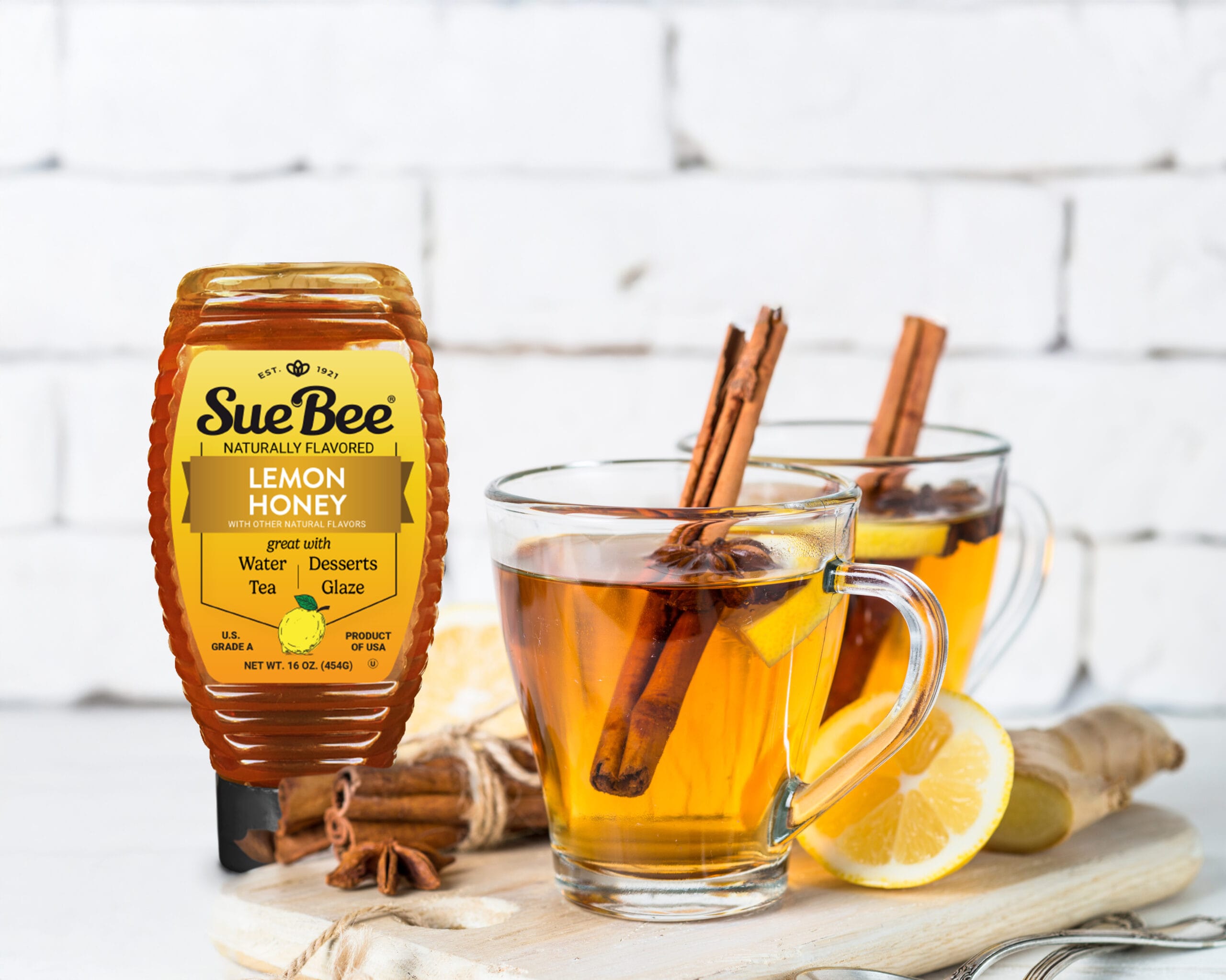 Soothing Lemon Honey Green Tea - Sioux Honey Association Co-Op