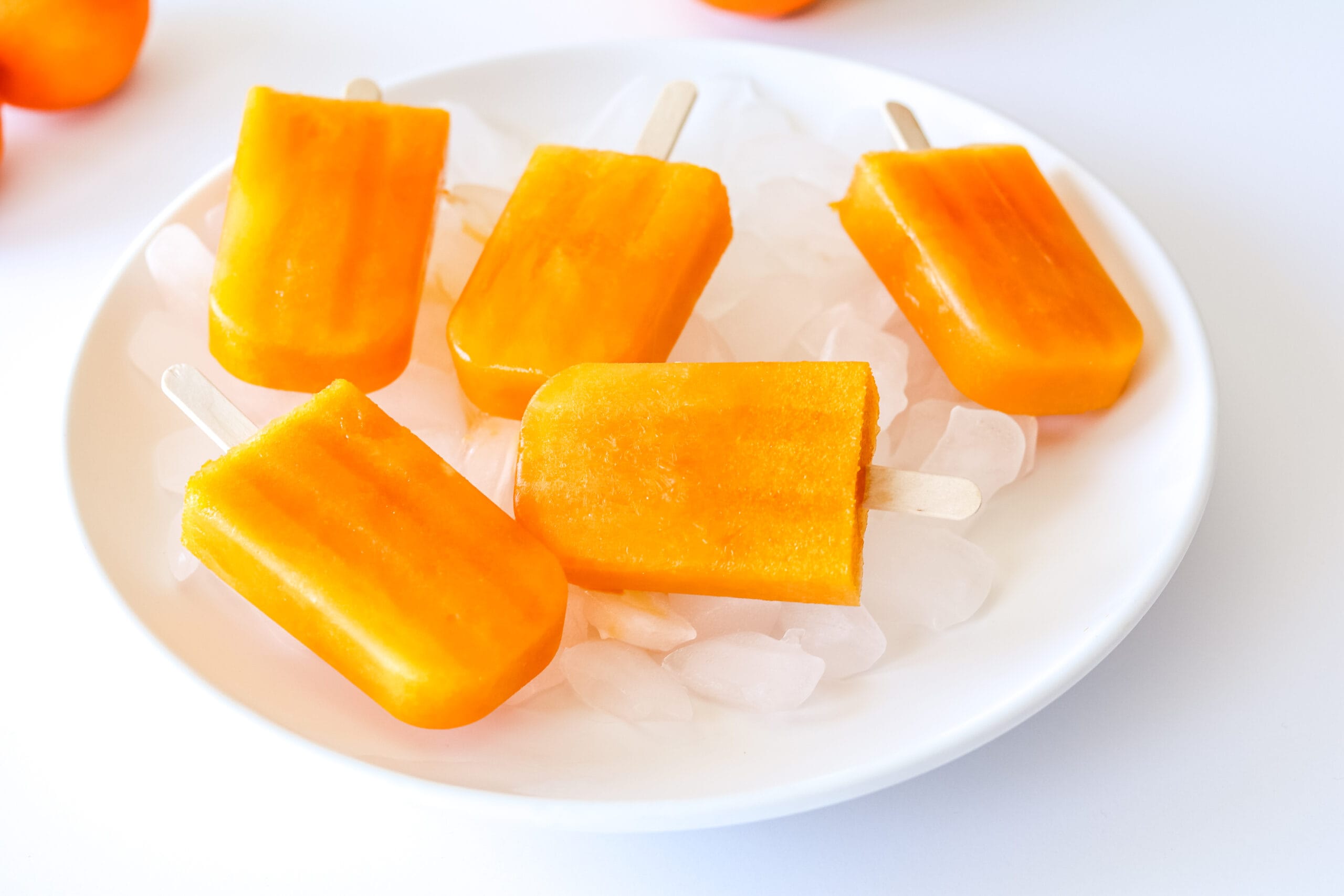 Vanilla Honey Orange Popsicles - Sioux Honey Association Co-Op