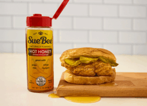 Hot chicken sandwich